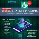 999 ChatGPT Prompts | Improve Your Life Through the Power of AI