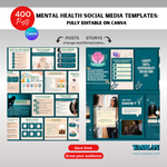 Mental Health Social Media Templates