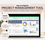 PROJECT MANAGEMENT EXCEL TEMPLATE